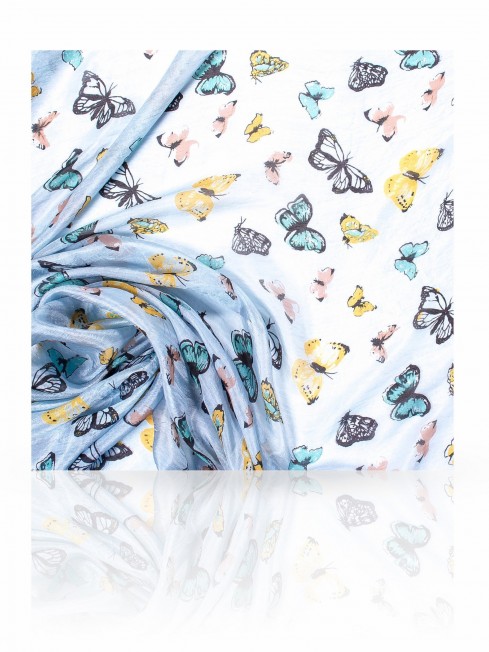 Палантин Женский S-BUTTERFLY/BLUE
